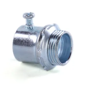 Conector recto EMT de fierro galvanizado