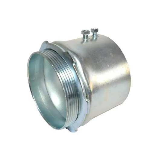 Bornera para motor 13 Conector recto EMT de fierro galvanizado