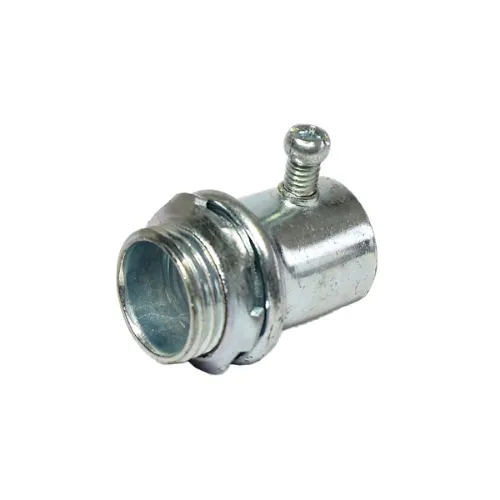 Bornera para motor 14 Conector recto EMT de fierro galvanizado