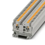 Bornera riel din PT6 PUSH-IN 41A 1000V 6mm2 gris 3211813 Phoenix Contact
