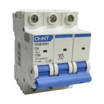 Interruptor termomagnetico riel din 3x25 amp 10kA curva C NXB-63 3P C25 CHINT