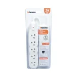 Extensión 5 tomas universal+tierra 3mts S3651PS Bticino