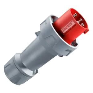 ENCHUFE 125AMP 3P+N+T 415V ROJO 6H IP67 POWERTOP PLUS