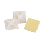 Portacintillo de pvc Blanco 40x40 mm