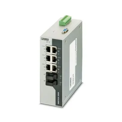 Ethernet Switch Industrial 2891060 FL SWITCH 3006T-2FX SM Phoenix Contact 1 Ethernet Switch Industrial 2891060 FL SWITCH 3006T-2FX SM Phoenix Contact