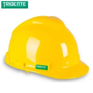 CASCO TIPO JOCKEY 4 PUNTAS SUSPENSION NYLON C/RACHET C/AMARILLO TRIDENTE