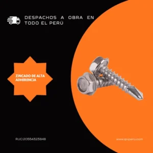 Tornillos Autoperforantes Cabeza Hexagonal - Punta Broca