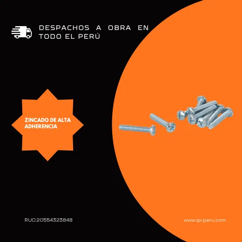 Tornillos Stove Bolt Cabeza Pan Mixta - Zincados 1 Tornillos Stove Bolt Cabeza Pan Mixta - Zincados
