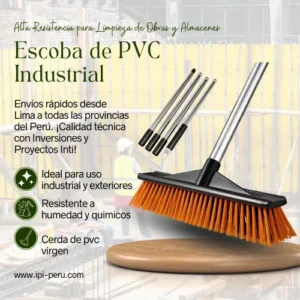 Escoba de PVC Industrial