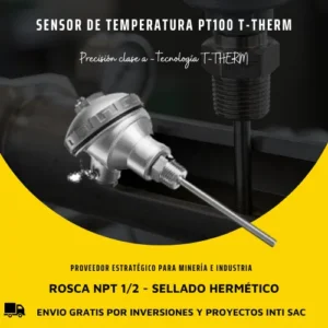 Sensor de Temperatura PT100 T-THERM