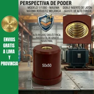 Aislador de Baquelita 1/1000 (50x50 mm)