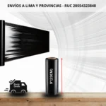 Stretch Film Negro Industrial 9" (23cm) - Rollos de 0.6kg