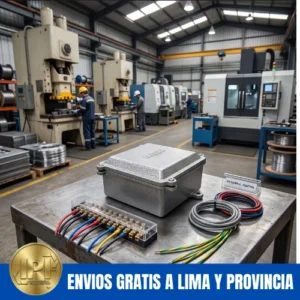 Caja Hermética 105x105x60 mm IP66 Aluminio fundido