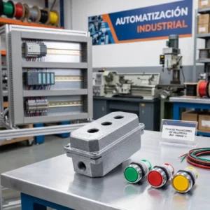 Interruptor Industrial Push Button 22mm 3 Pulsadores