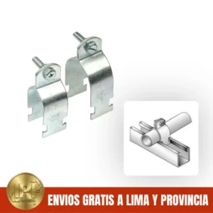 Abrazaderas Unistrut de 3/4 Zincada