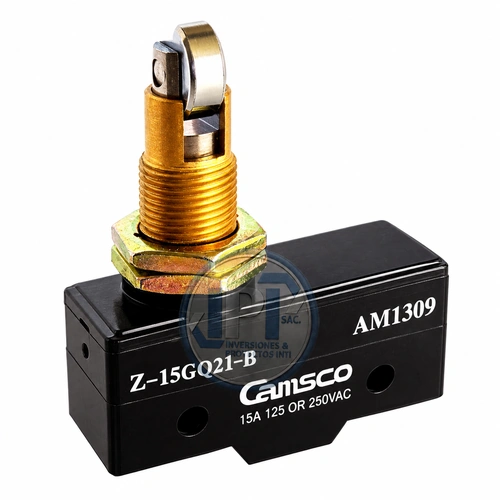 MICRO SWITCH Z 15GQ21 B AM1309 CAMSCO 15A 250VAC MICRO SWITCH Z-15GQ21-B AM1309 CAMSCO 15A 250VAC