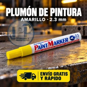 Plumón de Pintura Artline 400XF AMARILLO 2.3mm